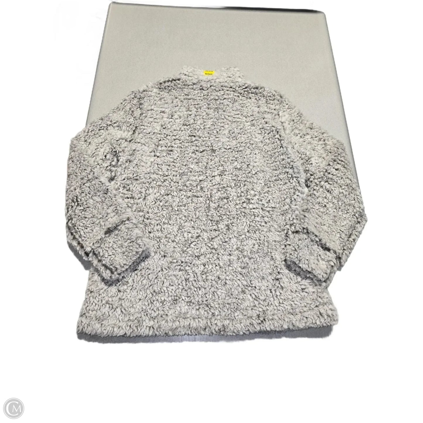 Top Long Sleeve By Weatherproof In Grey, Size: S