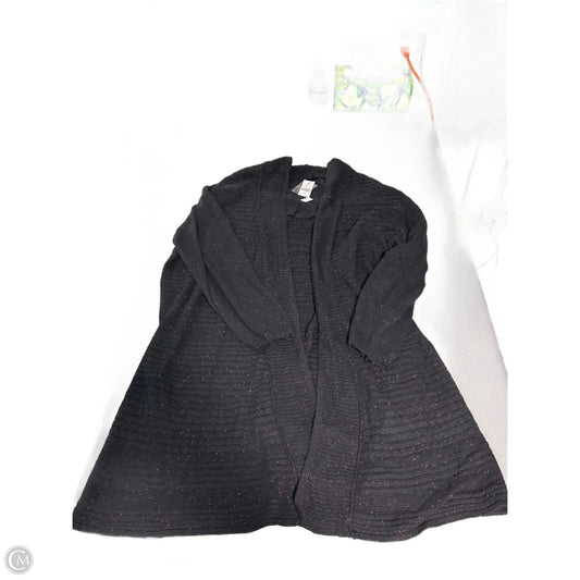 Cardigan By Lane Bryant In Black, Size: 1x