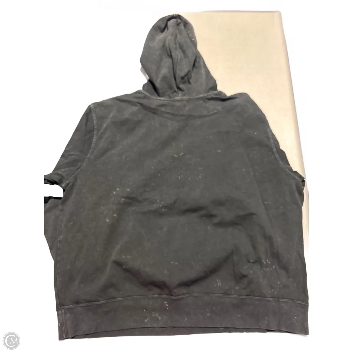 Sweatshirt Hoodie By Nike In Grey, Size: 1x