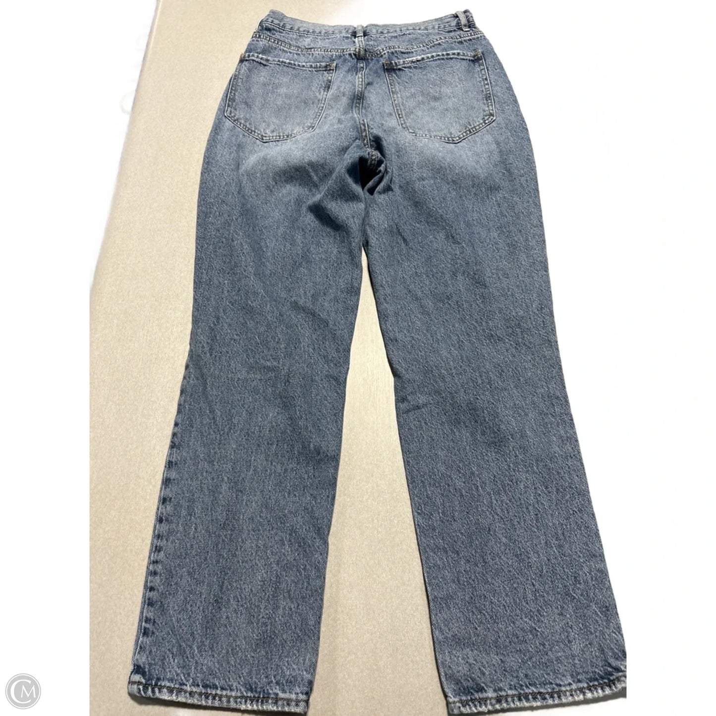 Jeans Straight By Pacsun In Blue Denim, Size: 10