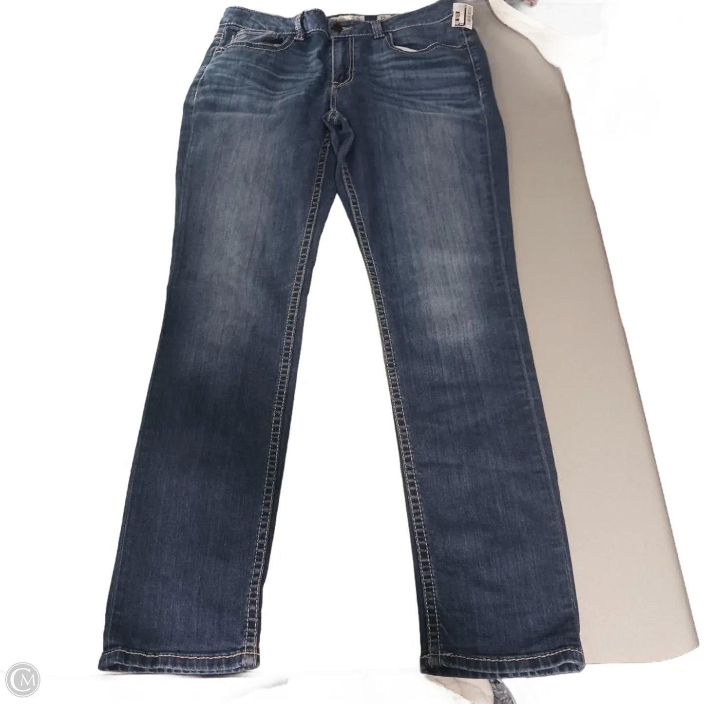 Jeans Boot Cut By Bke In Blue Denim, Size: 14