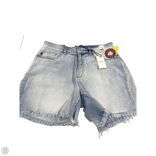 Shorts By Judy Blue In Blue Denim, Size: Xxl