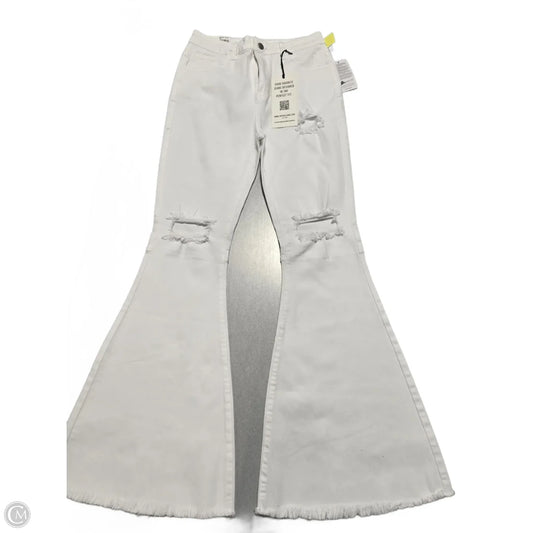 Jeans Flared By Cmc In White, Size: 12