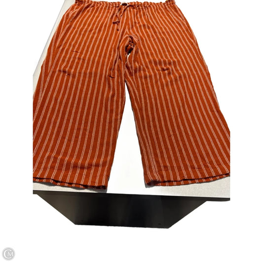Pants Linen By Sonoma In Orange, Size: 2x