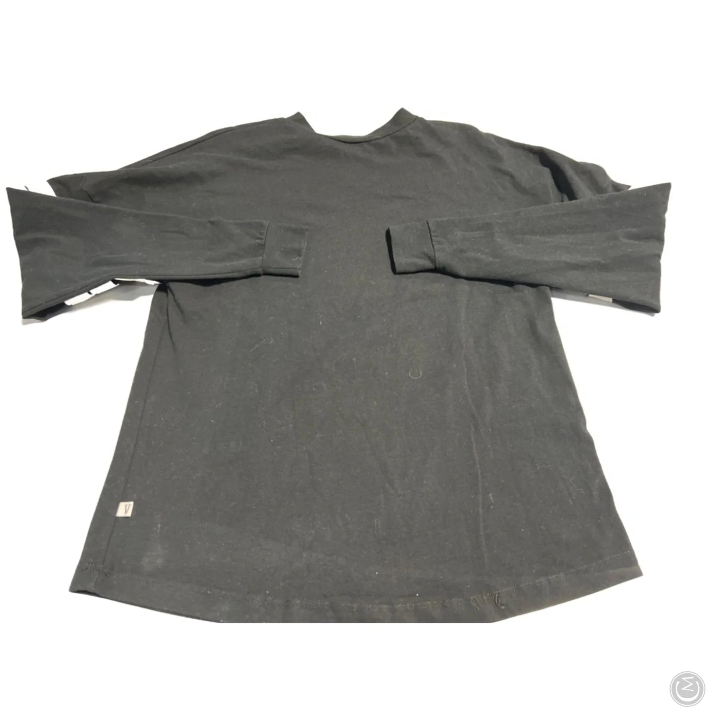 Top Long Sleeve By Cmc In Black, Size: S