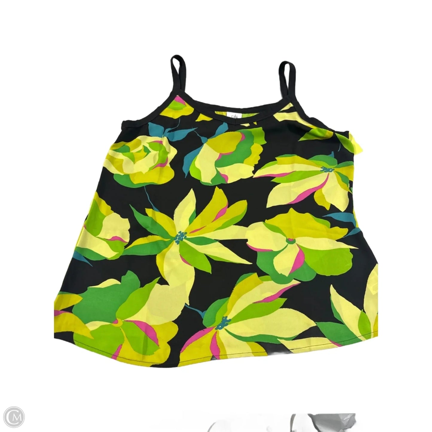 Tank Top By Cabi In Green, Size: M