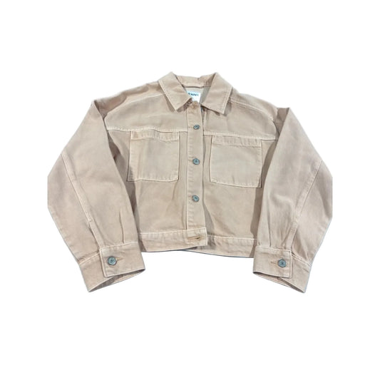 Jacket Denim By Old Navy In Coral, Size: L