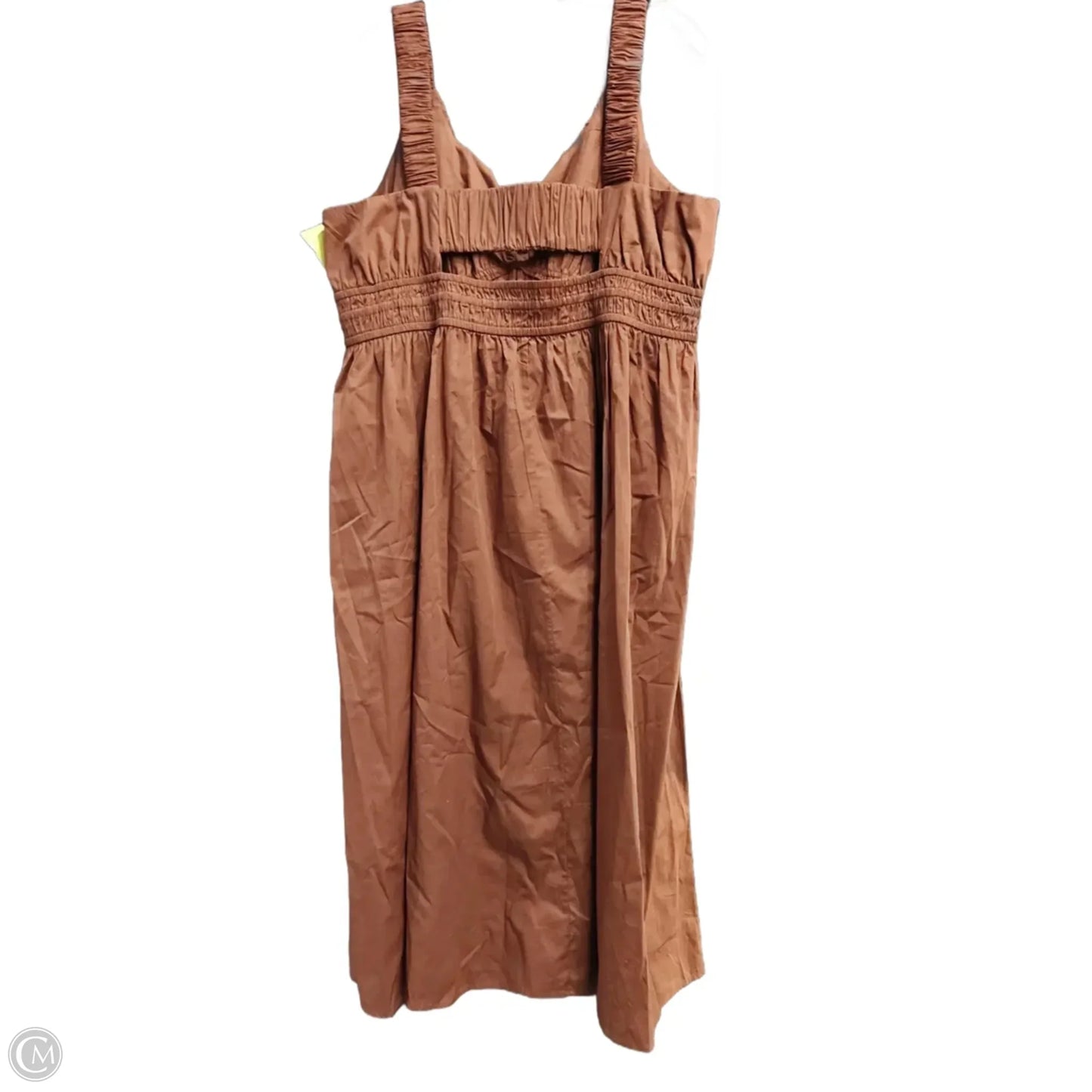 Dress Casual Maxi By Asos In Brown, Size: 2x