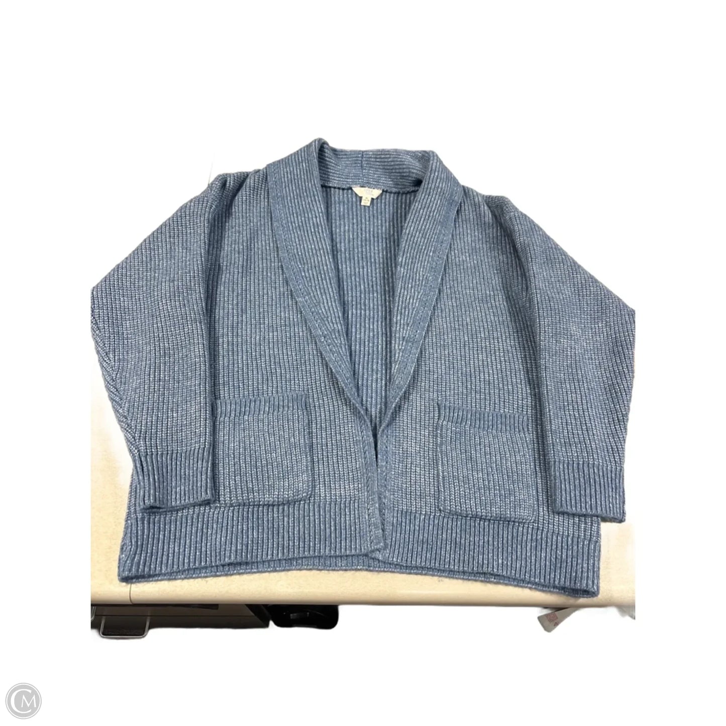 Cardigan By Time And Tru In Blue, Size: Xl