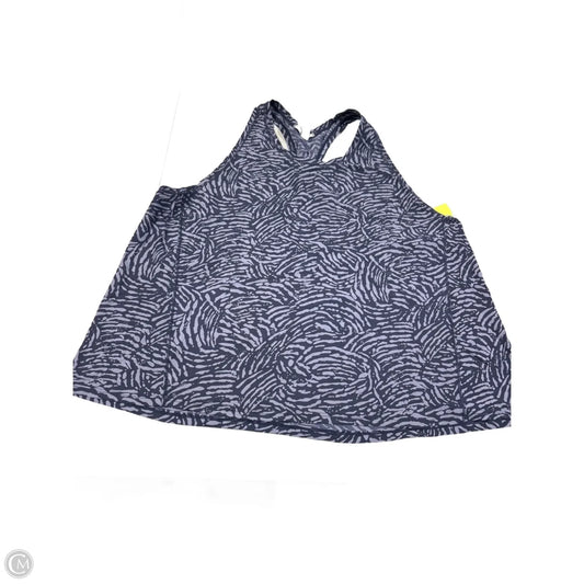 Athletic Tank Top By Athleta In Blue, Size: 1x