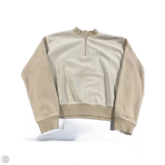 Sweater By Mono B In Tan, Size: M