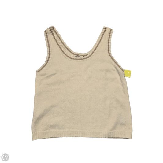 Tank Top By Pink Republic In Cream, Size: L