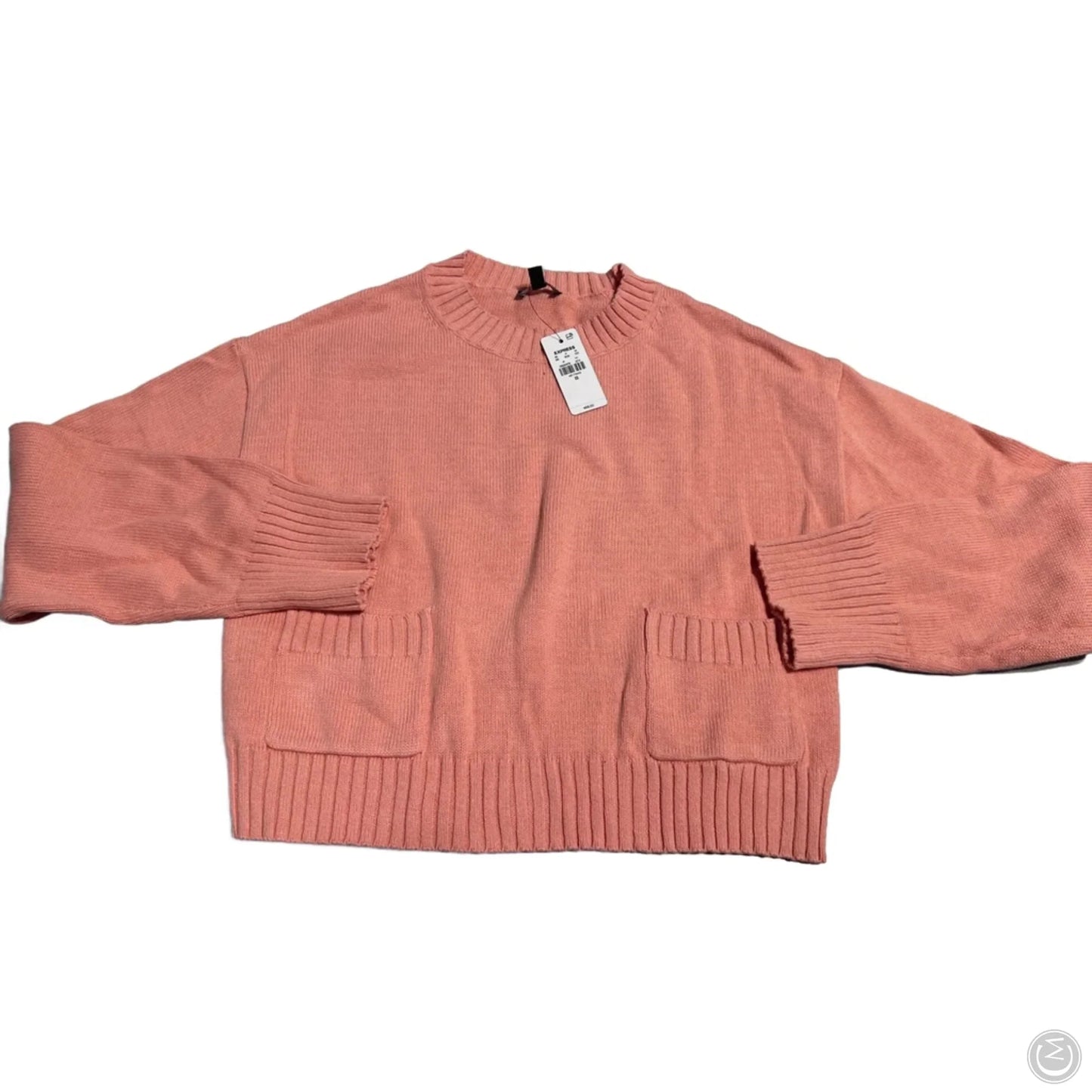 Top Long Sleeve By Express In Pink, Size: Xs