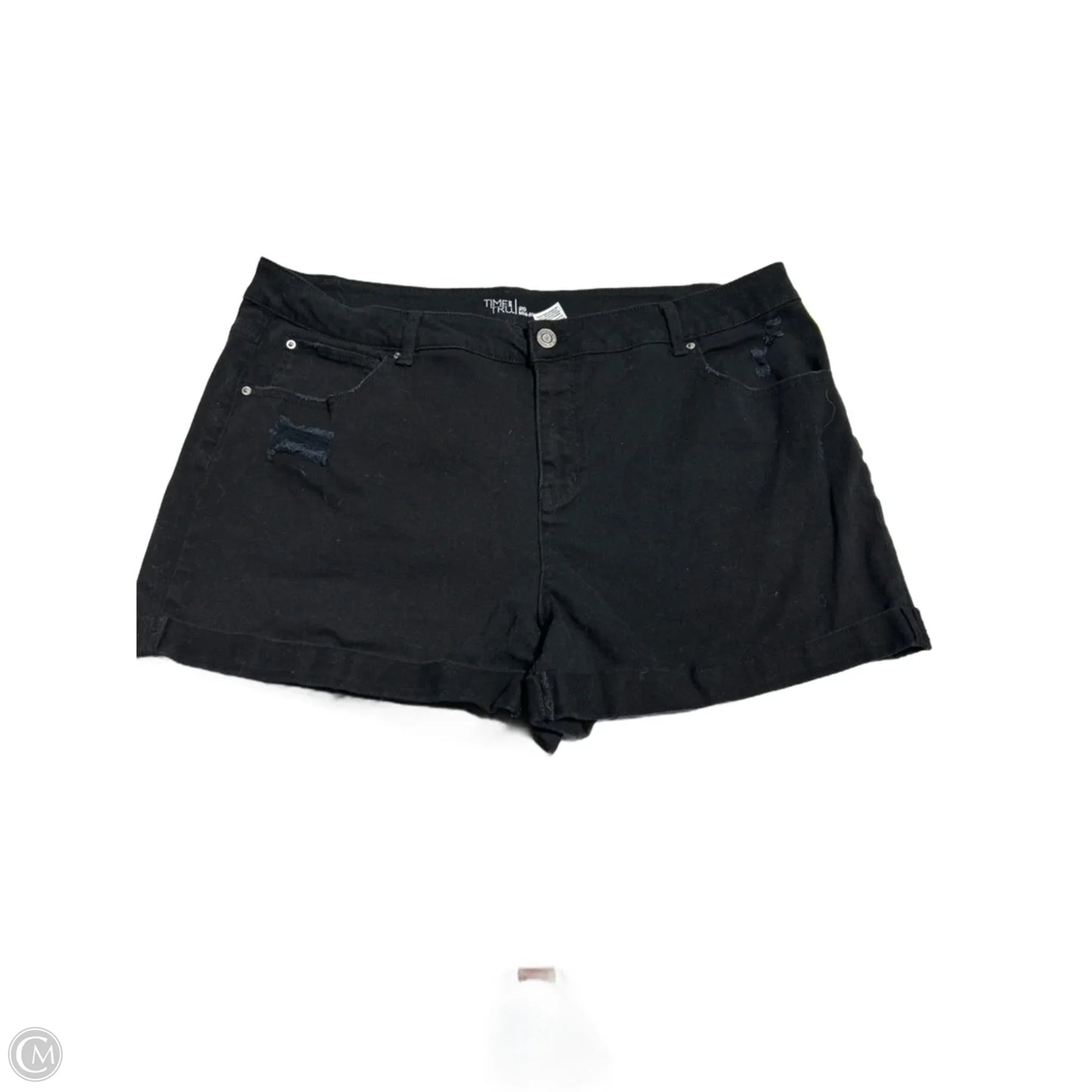 Shorts By Time And Tru In Black, Size: 20