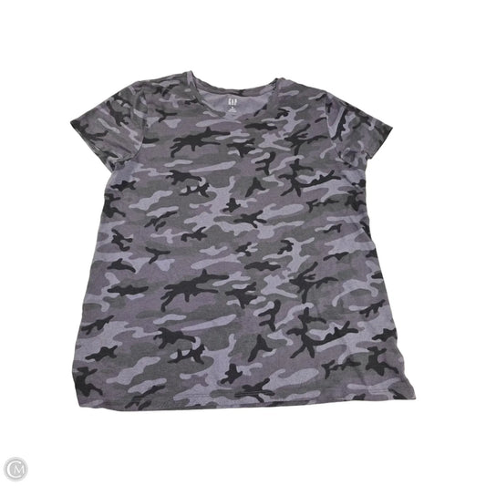 Top Short Sleeve By Gap In Purple, Size: Xl
