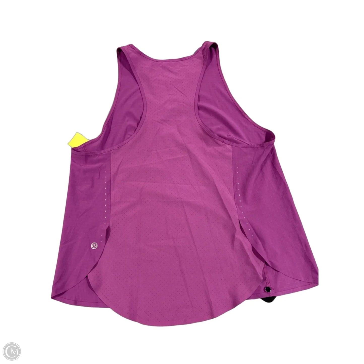 Athletic Tank Top By Lululemon In Purple, Size: 6