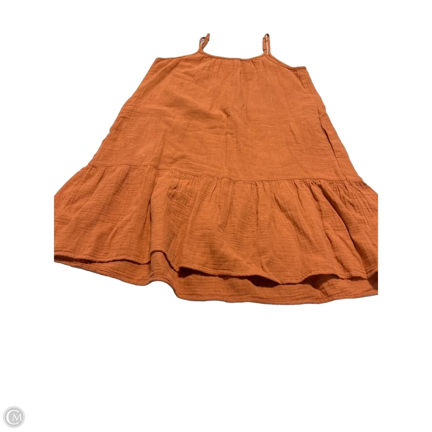 Dress Casual Short By Universal Thread In Orange, Size: M