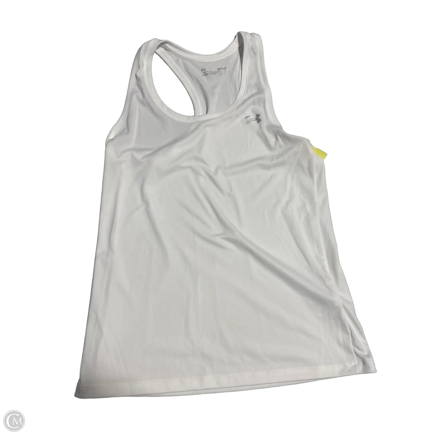 Athletic Tank Top By Under Armour In White, Size: M
