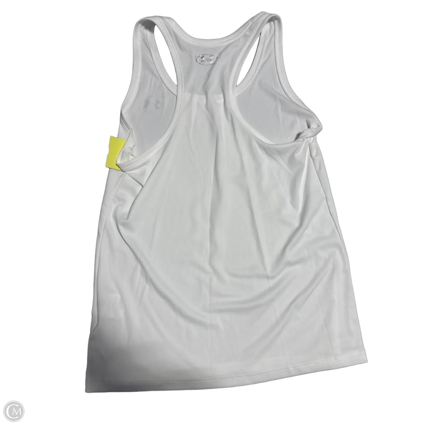 Athletic Tank Top By Under Armour In White, Size: M