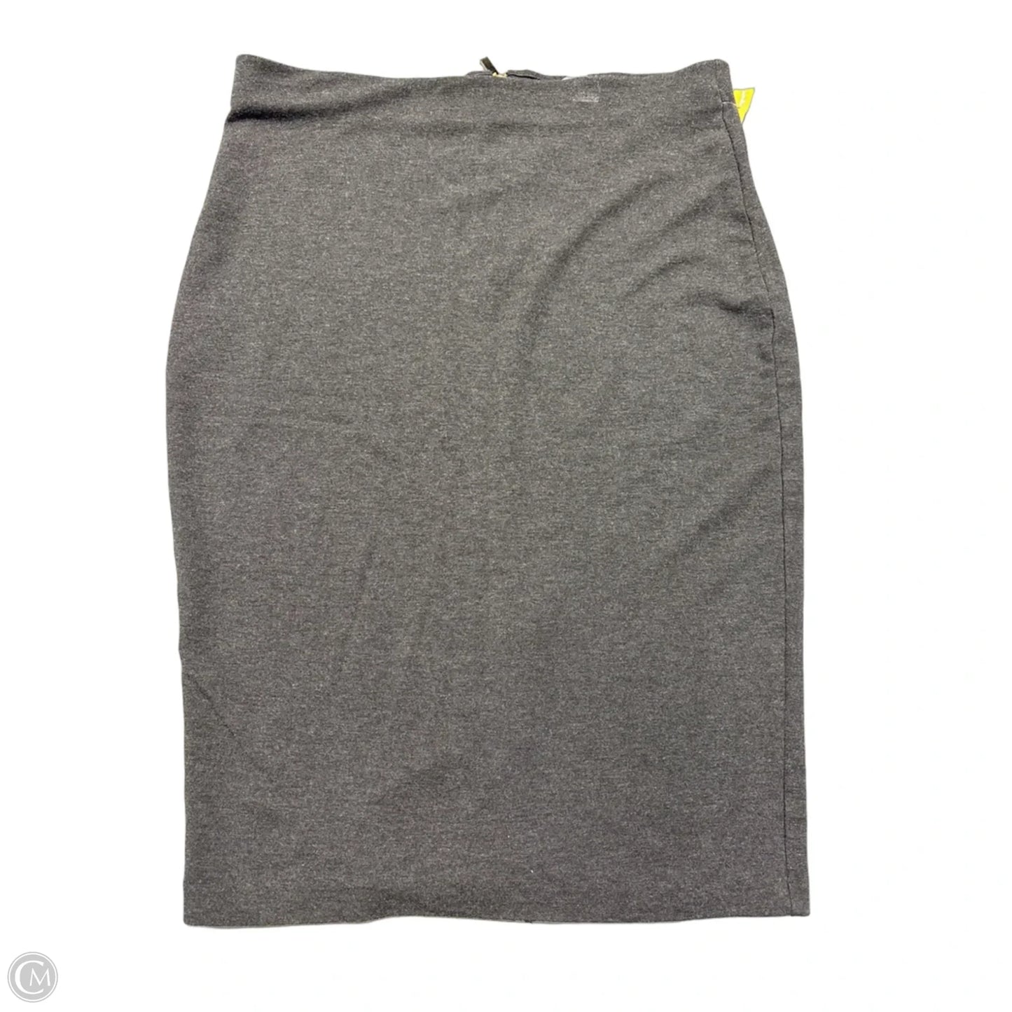 Skirt Midi By H&m In Grey, Size: L