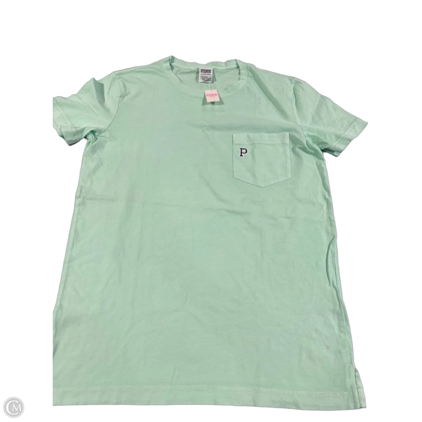 Top Short Sleeve By Pink In Green, Size: Xs