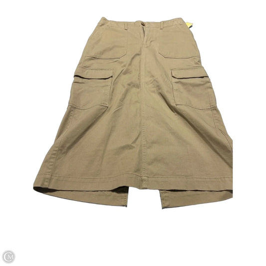 Skirt Maxi By Universal Thread In Tan, Size: S