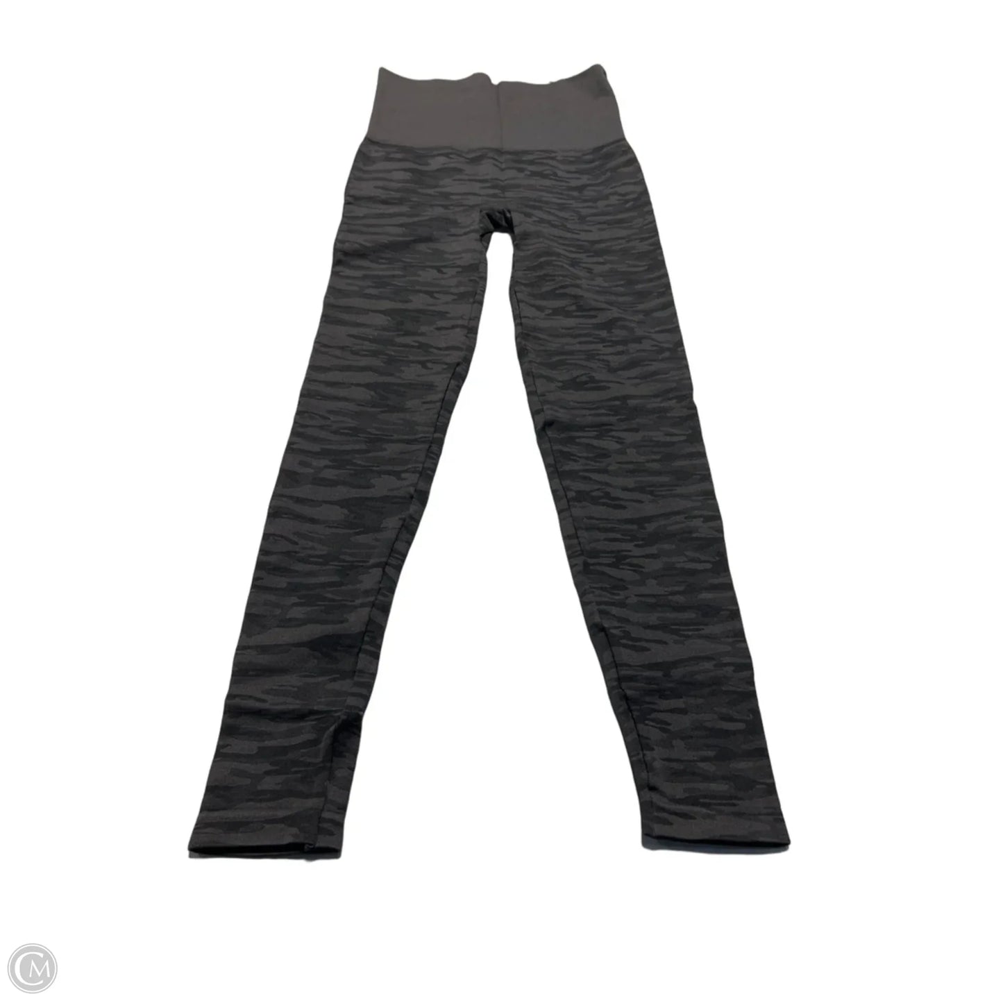 Athletic Leggings By Assets By Spanx In Grey, Size: M