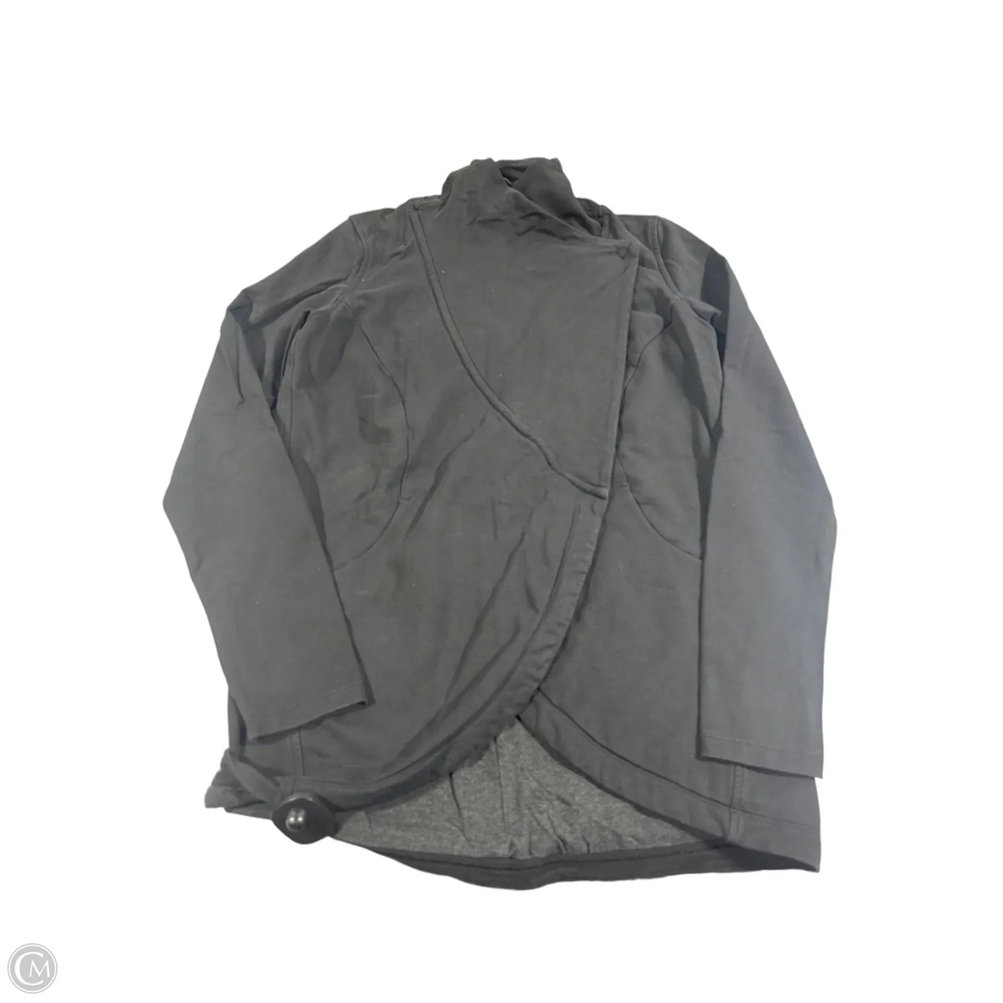 Athletic Jacket By Lululemon In Black, Size: 8