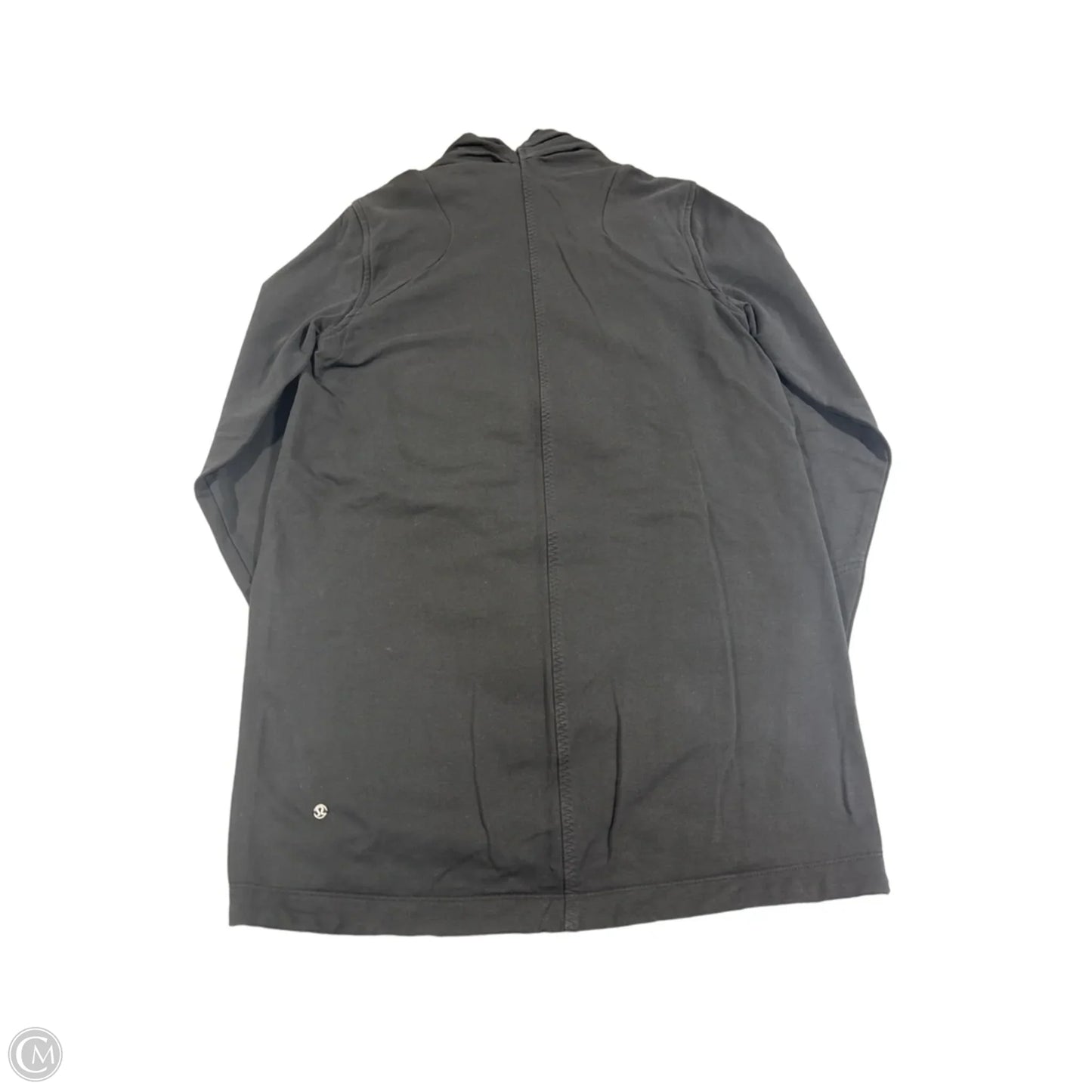 Athletic Jacket By Lululemon In Black, Size: 8