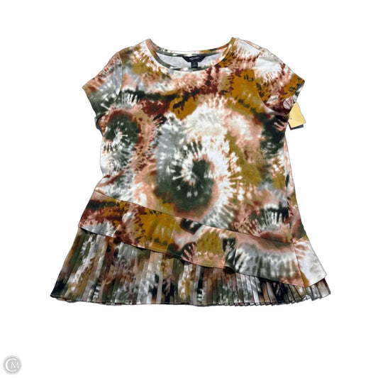 Top Short Sleeve By Simply Vera In Multi-colored, Size: S