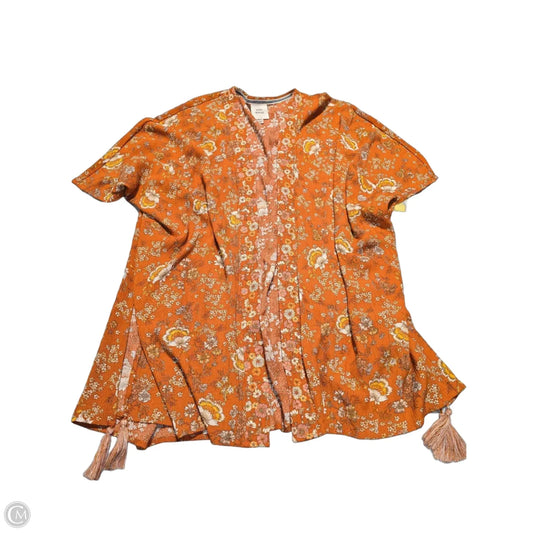 Shawl By Knox Rose In Orange, Size: M