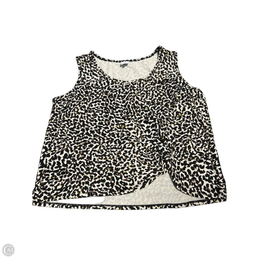 Tank Top By Cabi In Animal Print, Size: Xxl