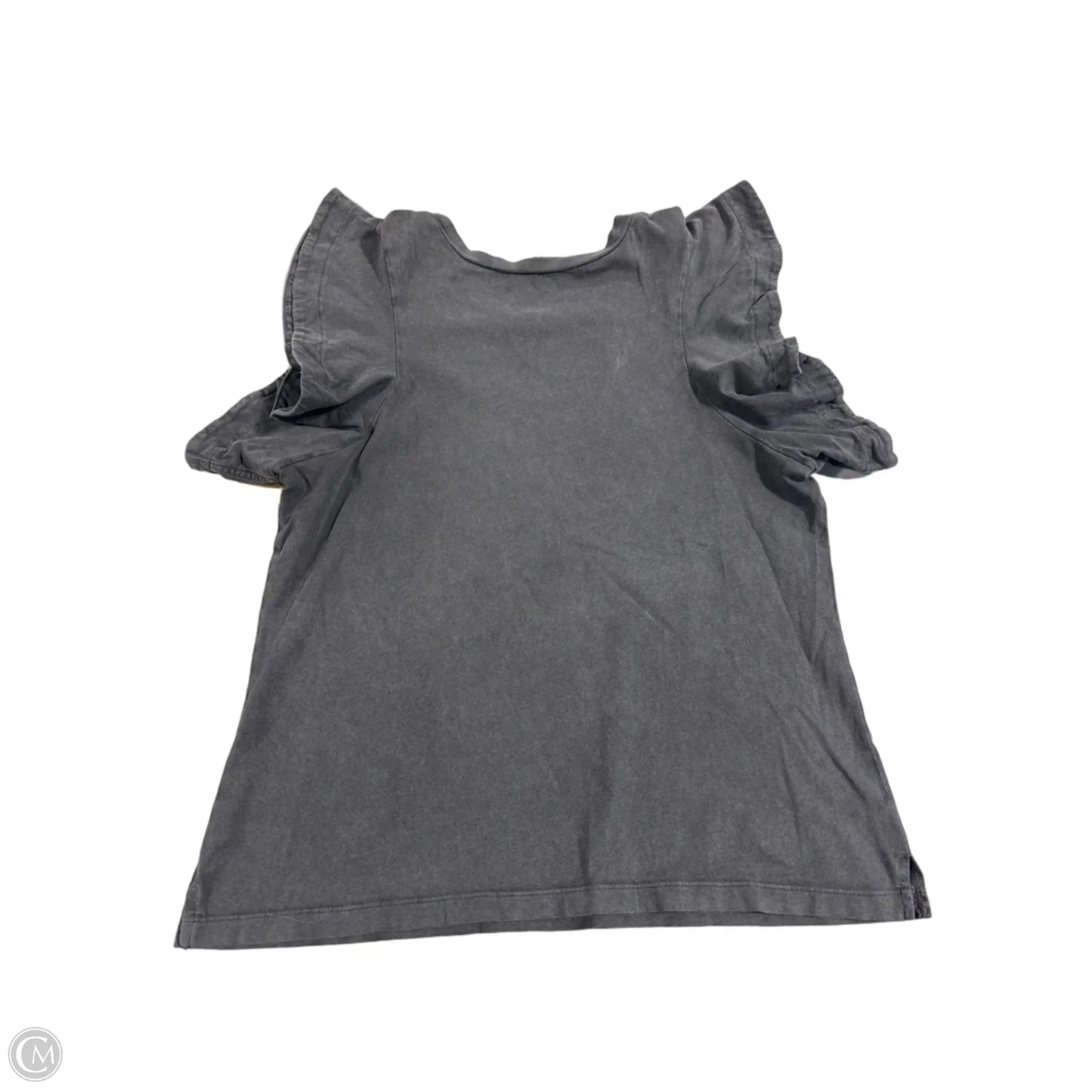 Top Short Sleeve By Another Love In Blue, Size: M