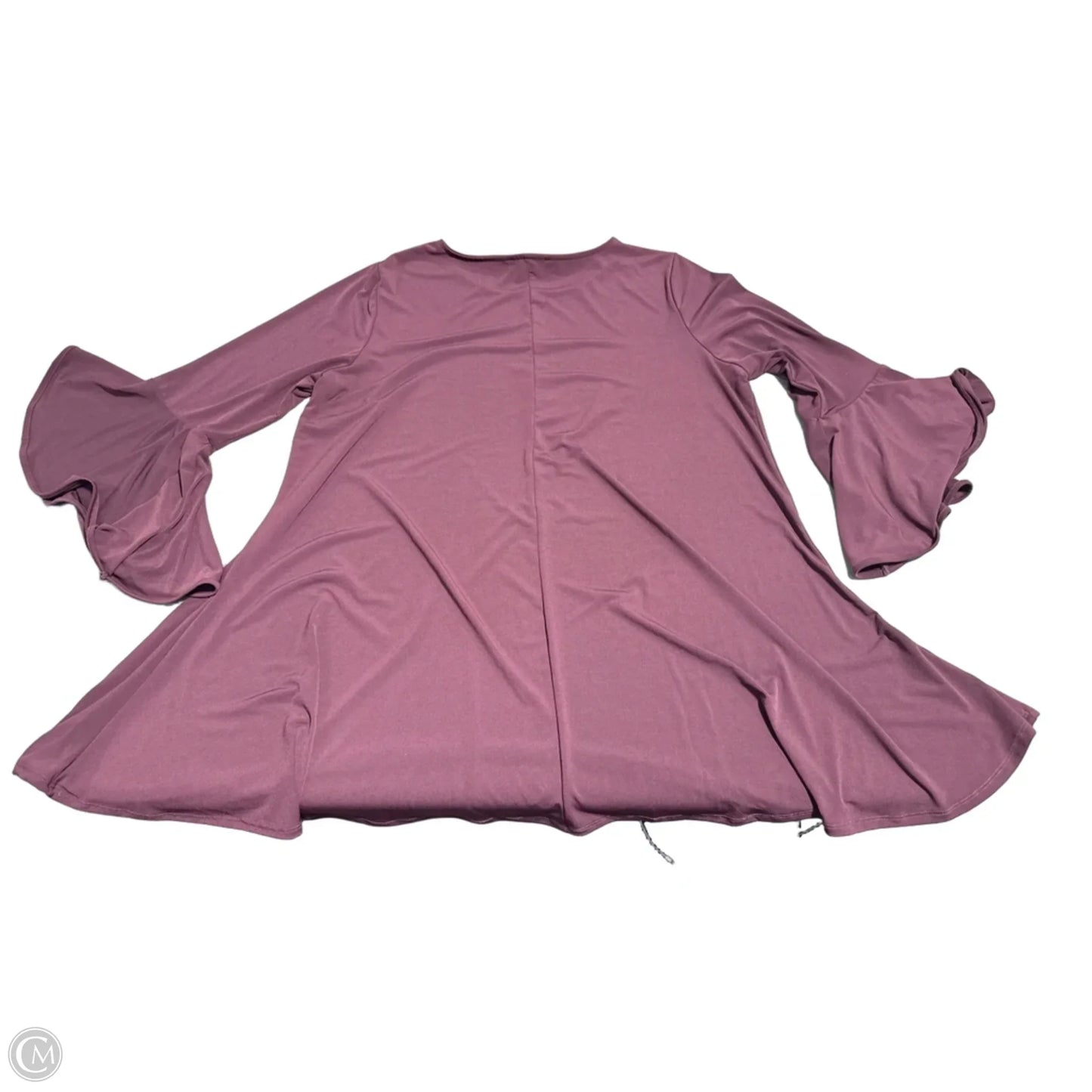 Top 3/4 Sleeve By Zenana In Purple, Size: 2x