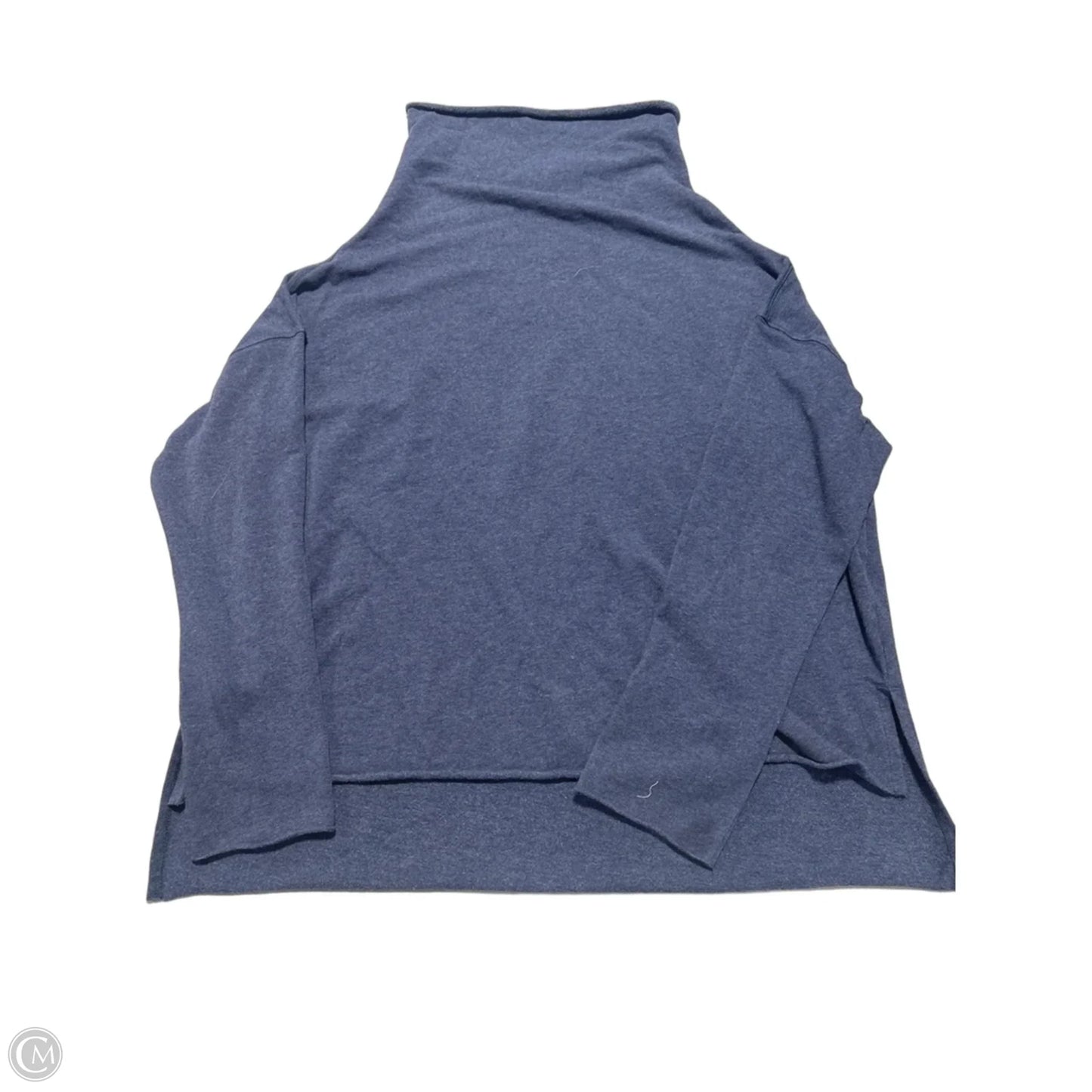 Top Long Sleeve By Nike In Blue, Size: L