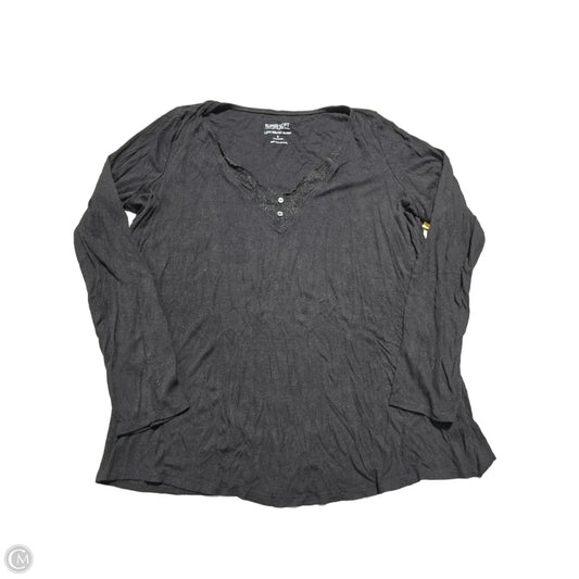 Top Long Sleeve By Torrid In Black, Size: 2x