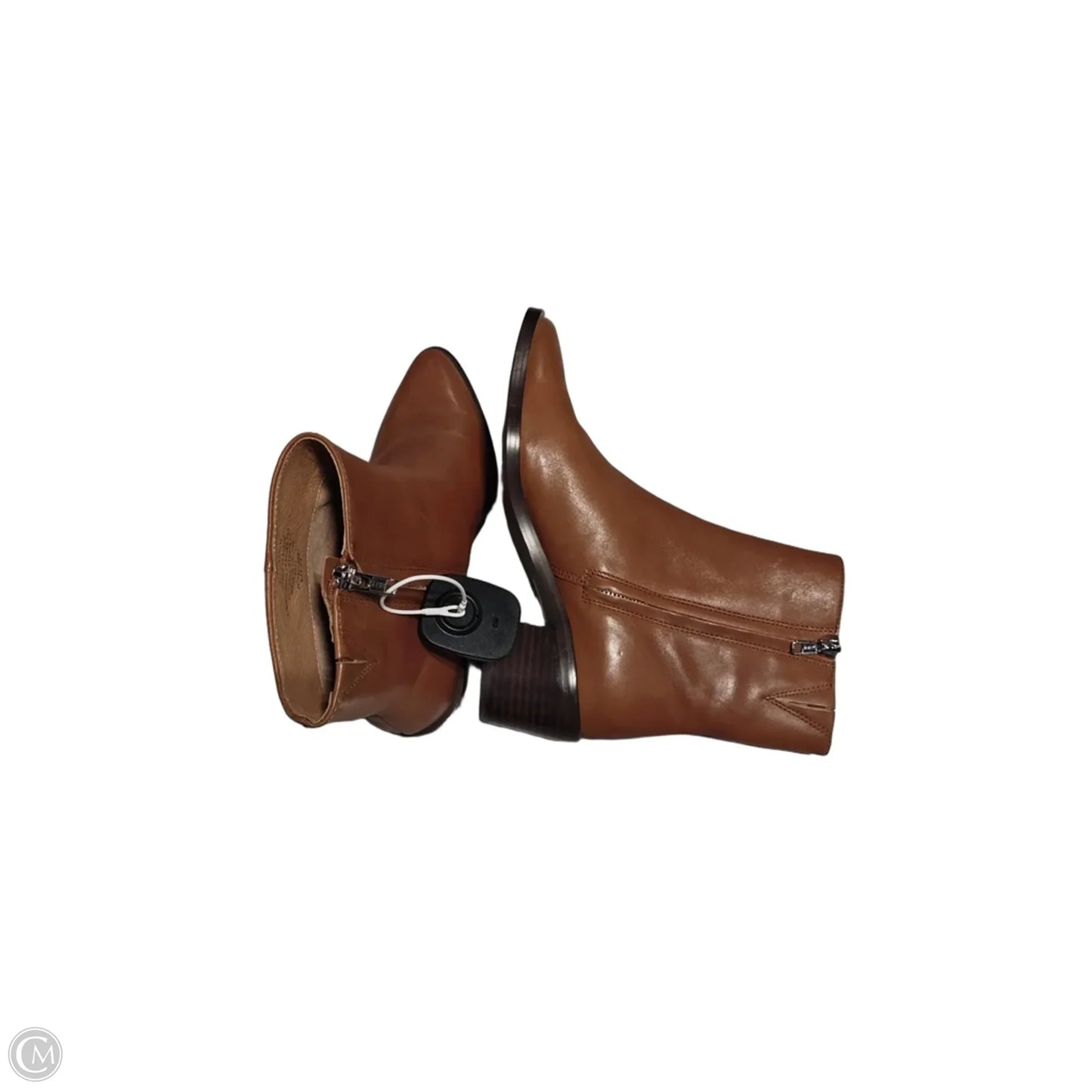 Boots Ankle Flats By Madewell In Brown, Size: 7.5