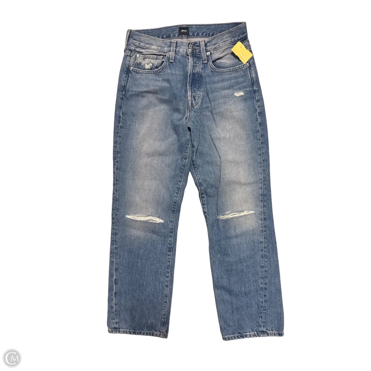 Jeans Straight By Edwin In Blue Denim, Size: 2