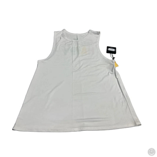 Athletic Tank Top By Cmc In White, Size: M