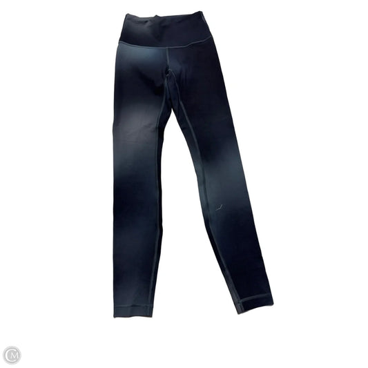 Athletic Leggings By Lululemon In Grey, Size: 4