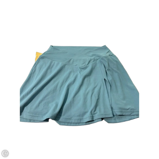 Athletic Skort By Cmc In Aqua, Size: L