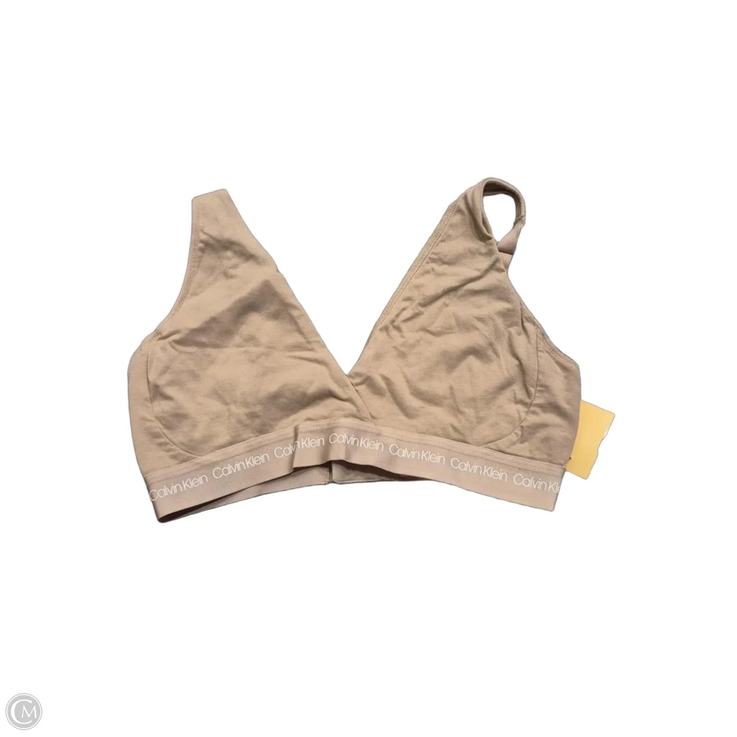 Bralette By Calvin Klein In Tan, Size: M