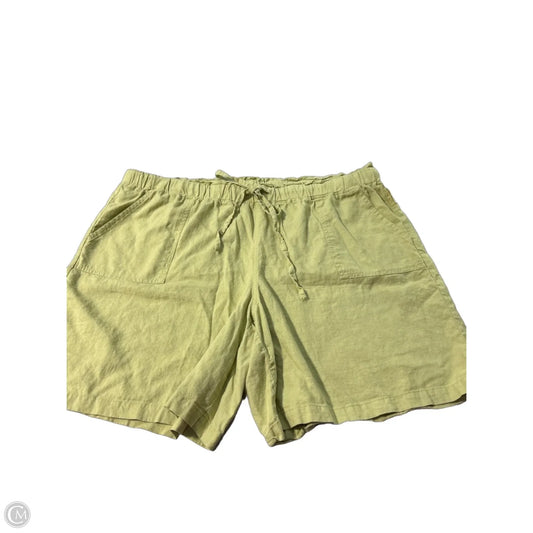 Shorts By Cj Banks In Green, Size: 2x
