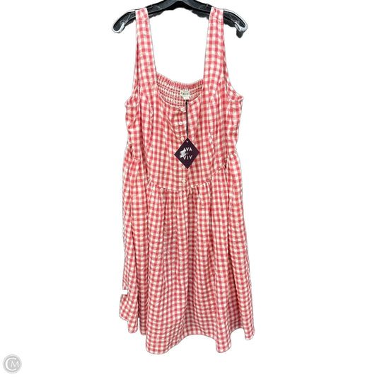Dress Casual Short By Ava & Viv In Plaid Pattern, Size: 3x