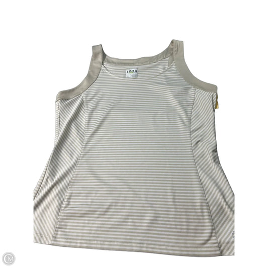 Tank Top By Izod In Tan, Size: L
