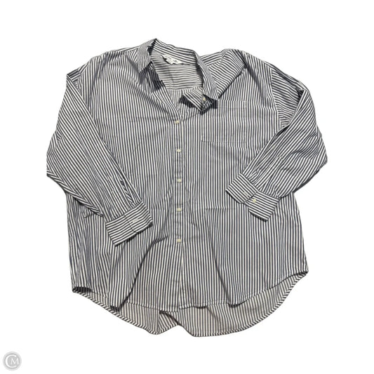 Top Long Sleeve By Old Navy In Striped Pattern, Size: L