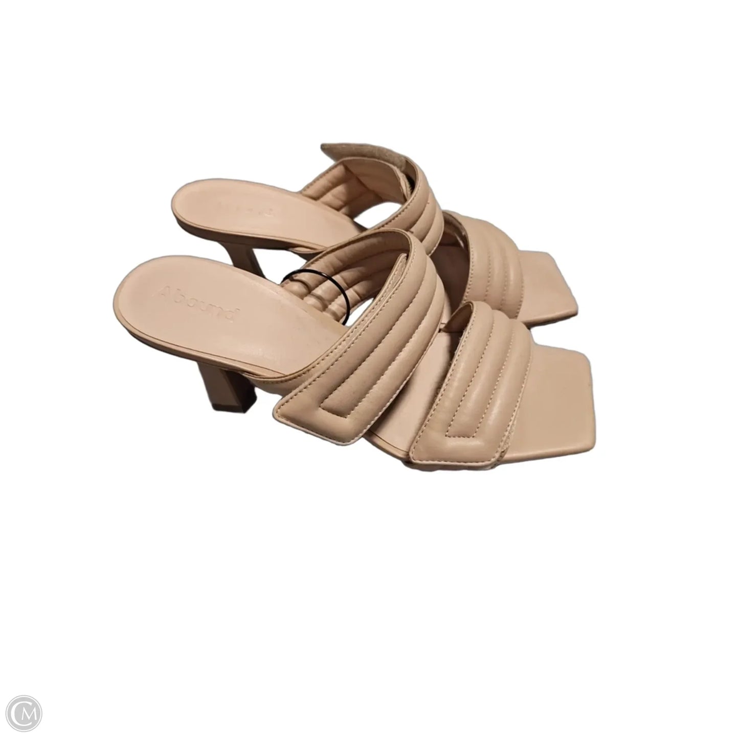 Shoes Heels Block By Abound In Tan, Size: 9.5