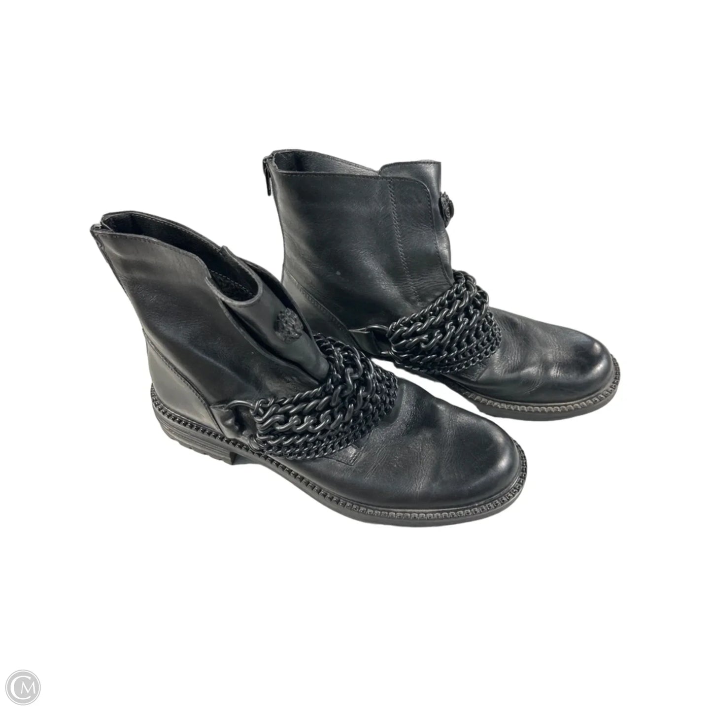 Boots Ankle Flats By Kurt Geiger London In Black, Size: 10.5