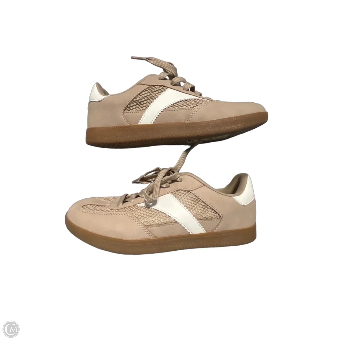 Shoes Sneakers By Serra In Tan, Size: 8
