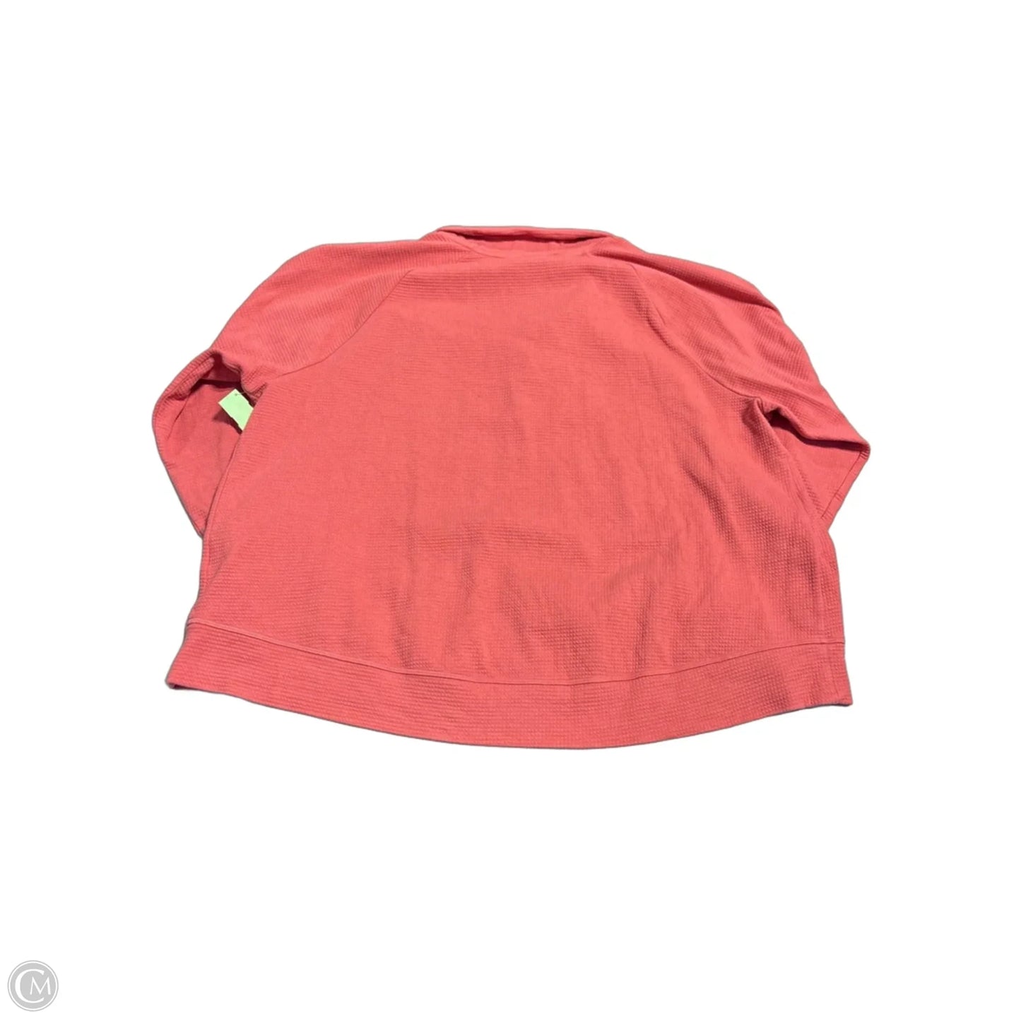 Sweatshirt Crewneck By Tek Gear In Coral, Size: 2x